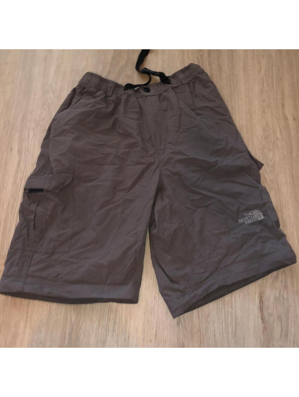 THE NORTH FACE SUMMIT SERIES BELT CARGO HIKING SHORTS BROWN/GRAY MENS SIZE LARGE